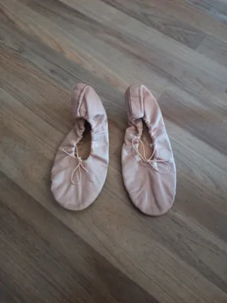 Zapatillas de ballet color rosa/beige