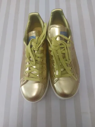 Zapatillas Adidas Doradas