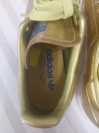 Zapatillas Adidas Doradas