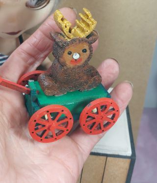 Juguete Navidad Blythe Escala 1:6 con Ruedas