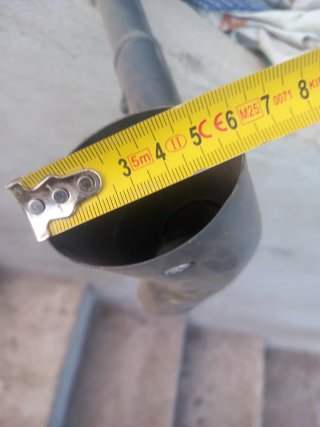 Tubos de piscina de metal plastificado
