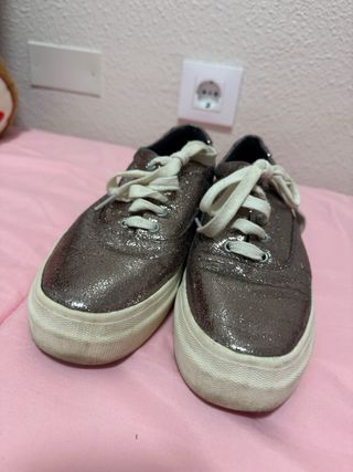 Zapatillas Pull&Bear metalizadas
