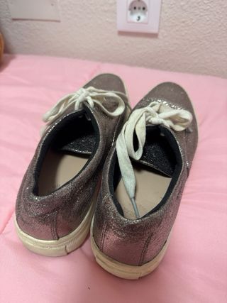 Zapatillas Pull&Bear metalizadas