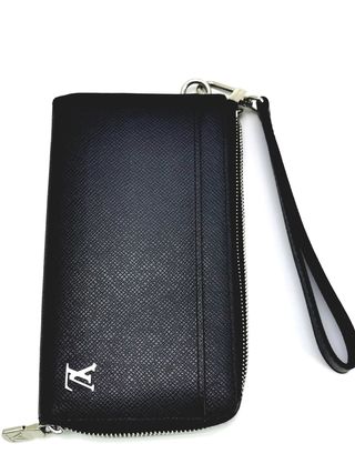 Cartera Louis Vuitton Zippy Dragonne Piel Taïga Ne