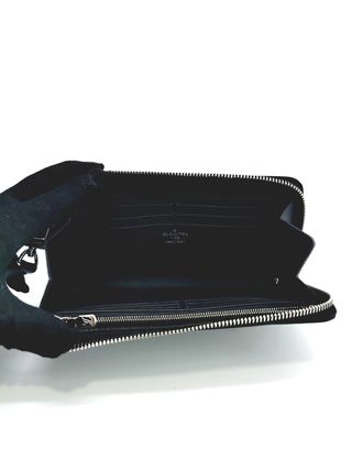 Cartera Louis Vuitton Zippy Dragonne Piel Taïga Ne