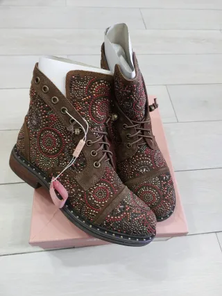 Botas Alma en Pena Marrones Multicolor