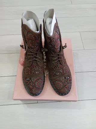 Botas Alma en Pena Marrones Multicolor