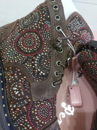 Botas Alma en Pena Marrones Multicolor