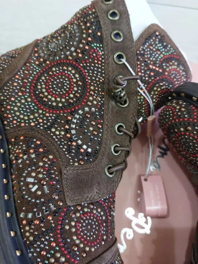 Botas Alma en Pena Marrones Multicolor