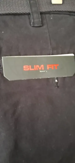 Pantalón Pull&Bear Talla 42 Negro