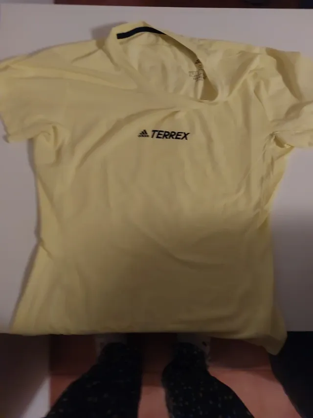 Camiseta Adidas Terrex Amarilla Talla S