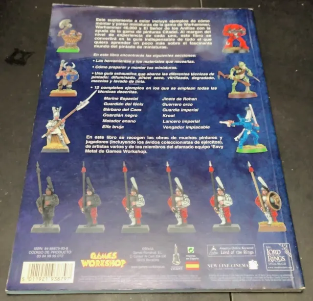 Libro de pintura Warhammer