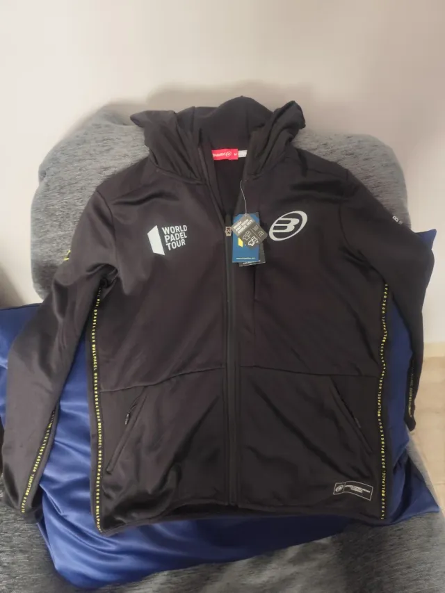Sudadera Bullpadel Talla M Negra