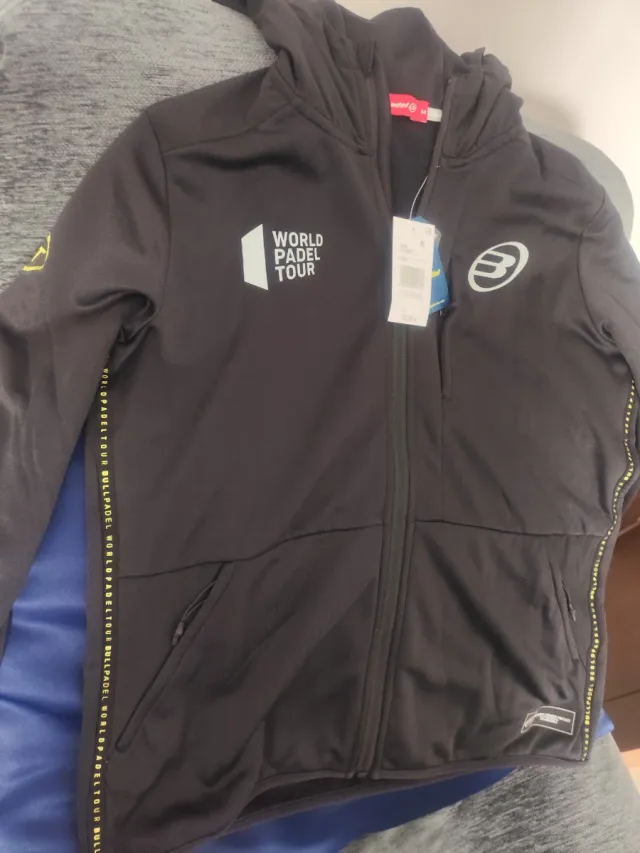Sudadera Bullpadel Talla M Negra