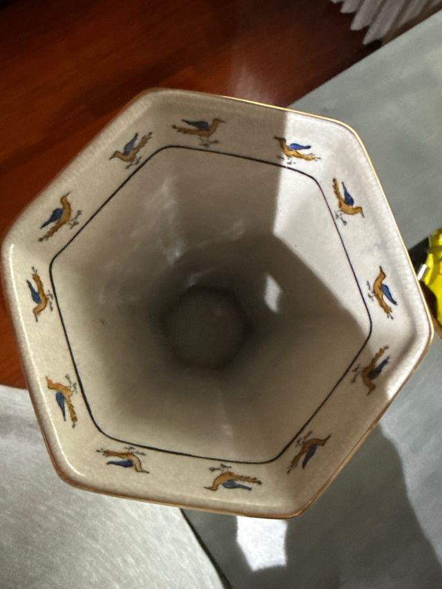 Jarrón Antiguo Porcelana China