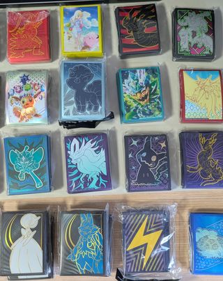 Paquetes de 60 fundas para cartas de Pokemon TCG
