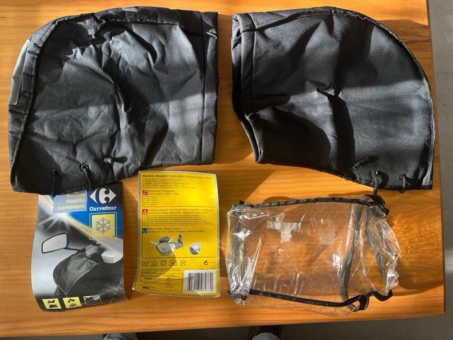 Manguitos moto Carrefour protección invierno