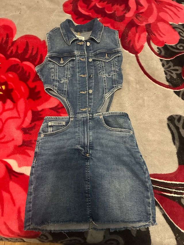 Vestido vaquero Pull&Bear Talla S