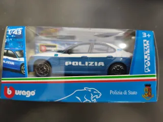 Modellino Burago Polizia 1:43