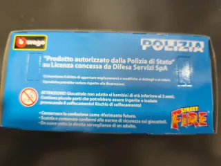 Modellino Burago Polizia 1:43