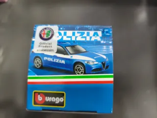 Modellino Burago Polizia 1:43
