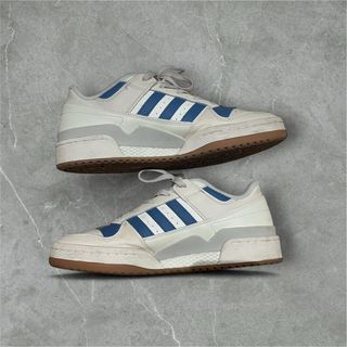 Adidas Forum Low Beige Azul Unisex Premium Sneaker