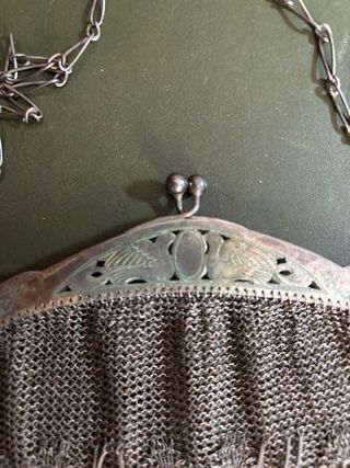 Bolso Malla Plata S.XIX Grand Luxury