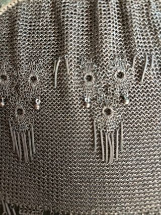 Bolso Malla Plata S.XIX Grand Luxury