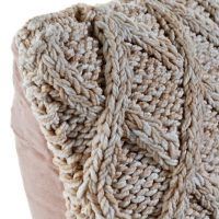 Pack 2 Cojines Tejido Rosa Palo