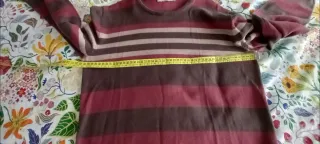 Jersey de punto a rayas