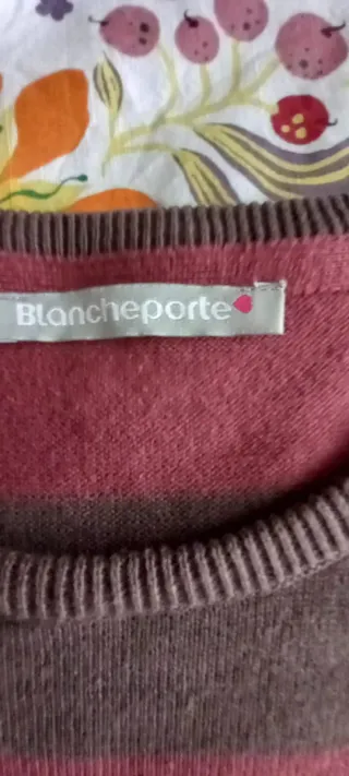 Jersey de punto a rayas