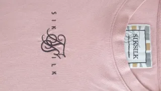 Camiseta rosa hombre