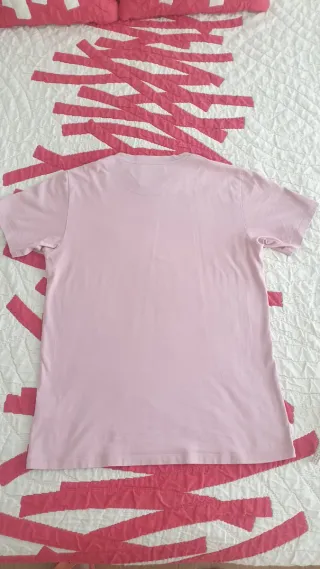 Camiseta rosa hombre