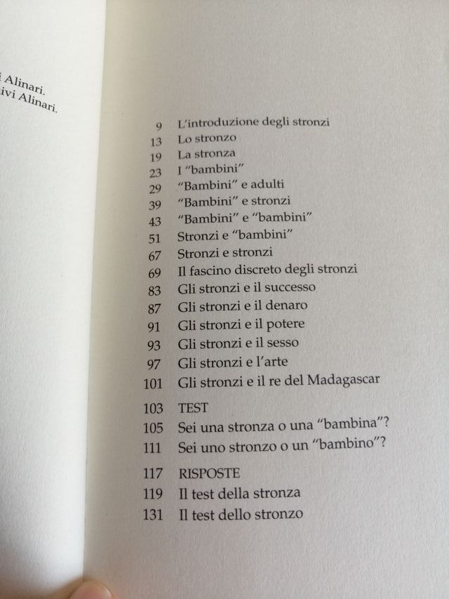 Il fascino discreto degli stronzi – Giacobbe