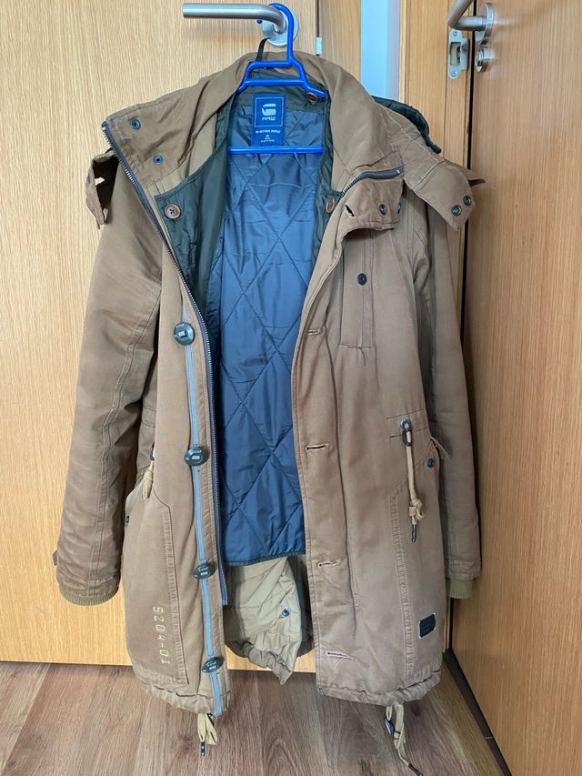 Abrigo G-Star RAW marrón