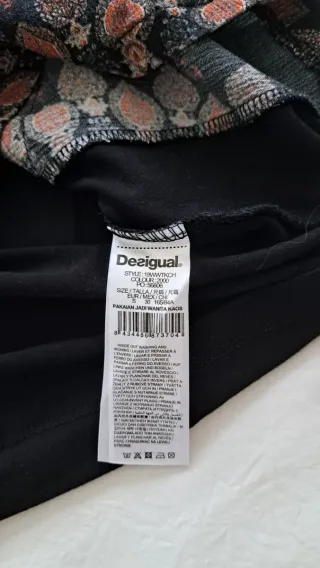 Camiseta Desigual Mujer Talla S Manga Corta