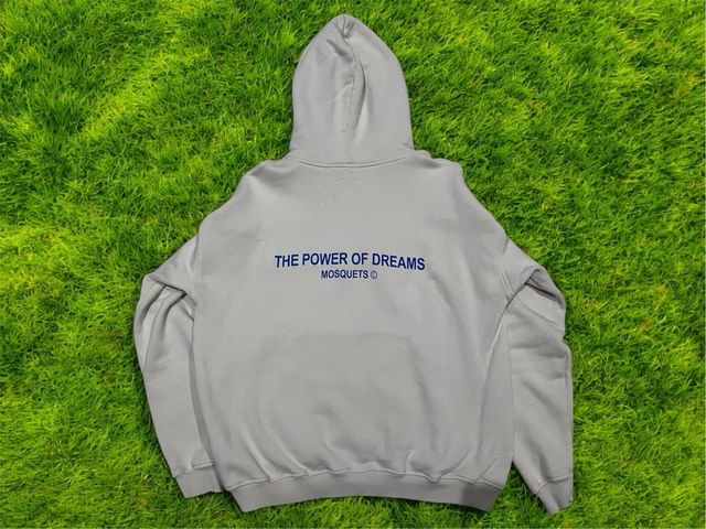 Mosquets Atelier Hoodie beige blue | Streetwear