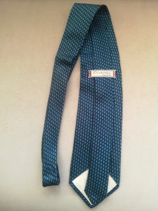 Corbata Emidio Tucci Seda Azul Teal