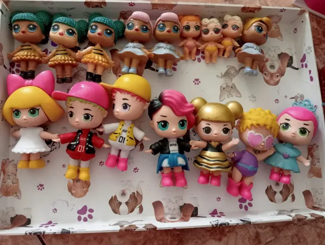 Lote Muñecas Varias