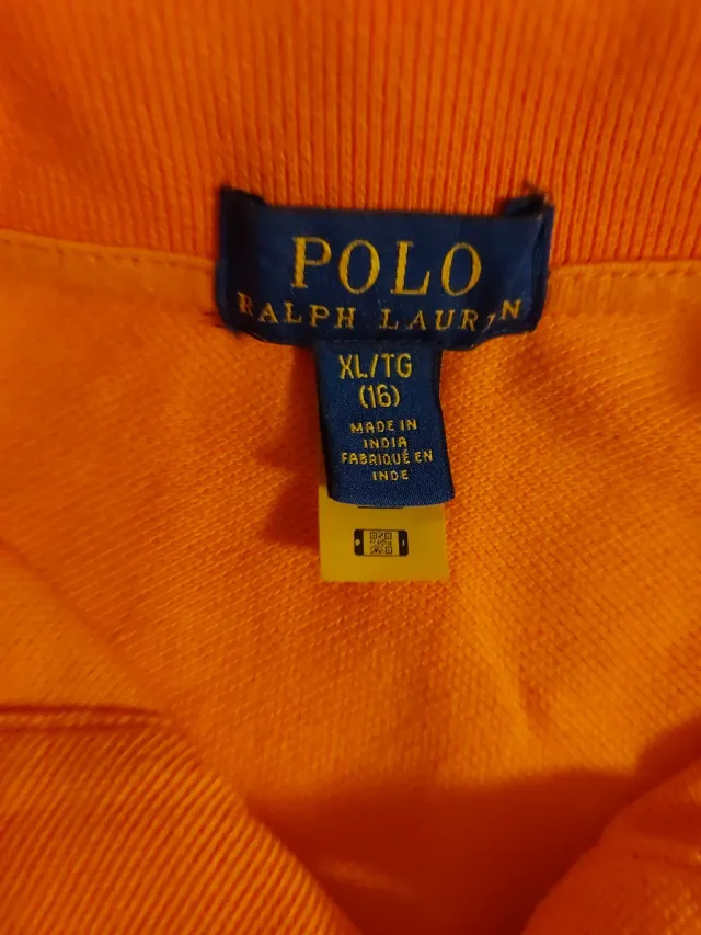 Polo Ralph Lauren niño Talla XL Naranja