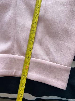 Pantalón Zara Mujer XS Rosa Palo