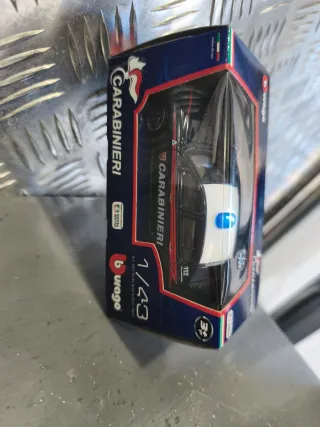 Modellino Auto Carabinieri Burago Scala 1:43