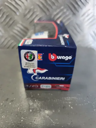 Modellino Auto Carabinieri Burago Scala 1:43