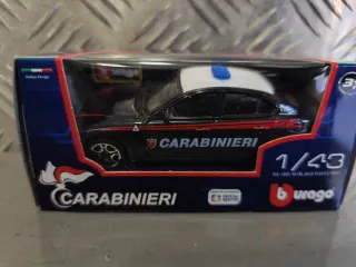 Modellino Auto Carabinieri Burago Scala 1:43
