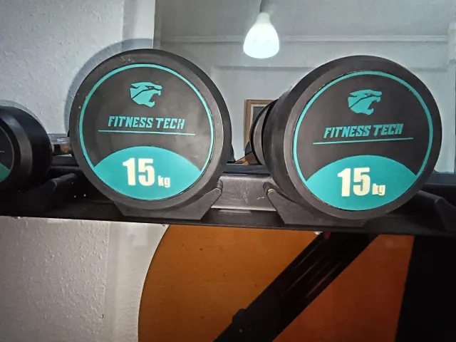 Rack Mancuernas Hexagonales y Redondas