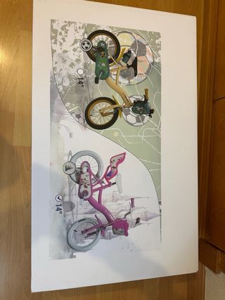 Bicicleta infantil 14 rosa princesas