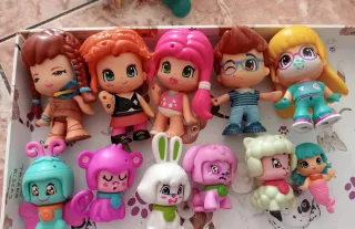 Lote Juguetes Varios Muñecos y Figuras