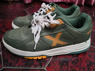 Zapatillas Munich Verdes y Naranja