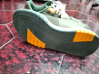 Zapatillas Munich Verdes y Naranja