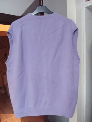 Chaleco lila Dustin talla M